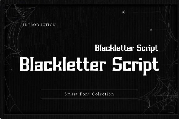 Download Blackletter Script - Black Collection