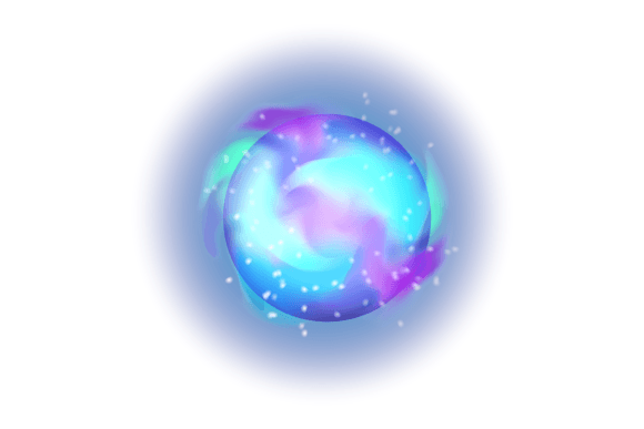 Download Fantasy Orb. Magic Light Sphere. Glow Bu - Magic Collection