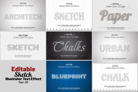 Download Editable Vector Text Effect - Vector Collection