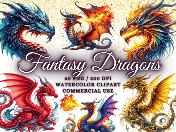 Download Fantasy Dragons Clipart Magic Dragon Png - Magic Collection
