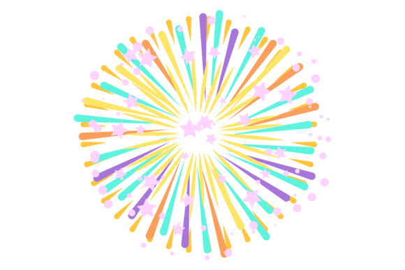 Download Firework Color Icon. Light Show Bursting - Show Collection