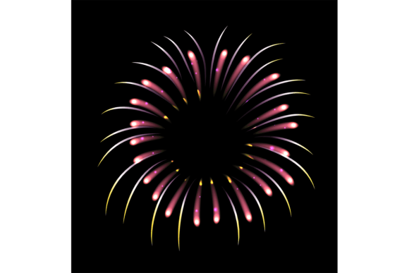 Download Festive Night Light Show. Realistic Colo - Show Collection