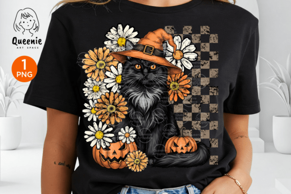Download Vintage Halloween Black Cat Pumpkin Fall - Premium Resources