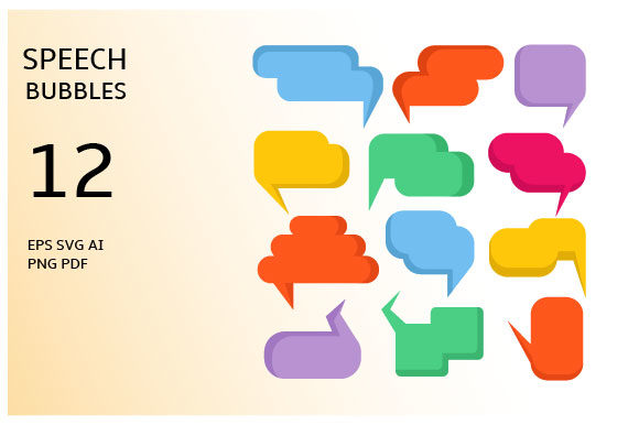 Download Comic Speech Bubble Vector Set - Vector Collection